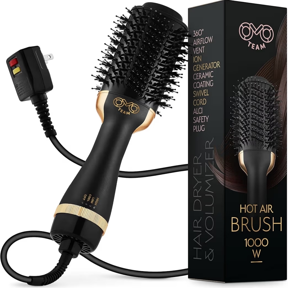 OMOteam Ceramic Hot Air Brush